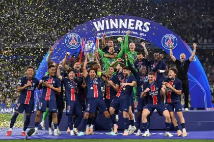 PSG se consagró campeón de la Champions League por primera vez en su historia. (@PSG_inside)