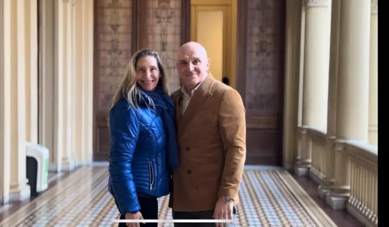 José Luis Espert estuvo esta tarde en Casa Rosada con Karina Milei.