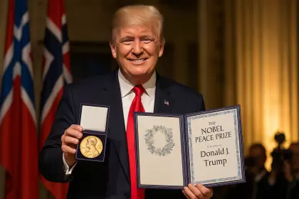 Trump no está cerca del Premio Nobel de la Paz.