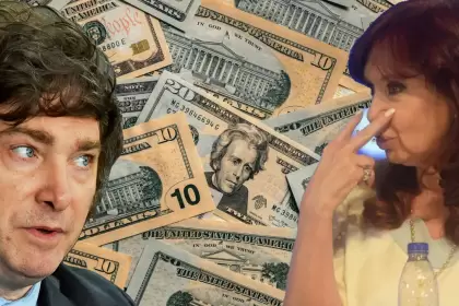 Javier Milei y Cristina Kirchner