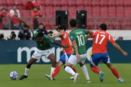 Bolivia y Chile se enfrentan por la fecha 16 de las Eliminatorias Sudamericanas rumbo al Mundial 2026