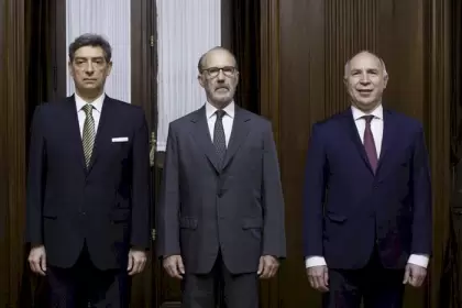 Horacio Rosatti, Carlos Rosenkrantz y Ricardo Lorenzetti