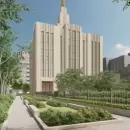 Escándalo en el microcentro porteño por la llegada de los mormones con un templo impactante