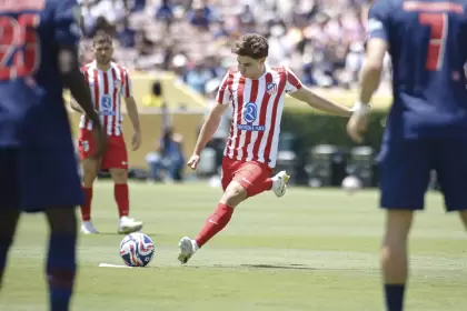Julián Álvarez, una de las figuras del Atlético de Madrid