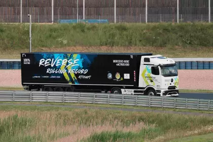 Mercedes-Benz Camiones ganó un premio Guinness