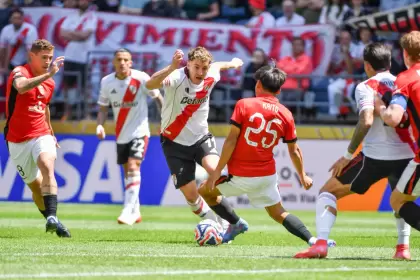 River viene de ganarle con comodidad a Urawa Reds.