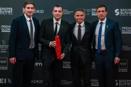 La AFA recibió el Premio GLORIA a la Excelencia Deportiva.