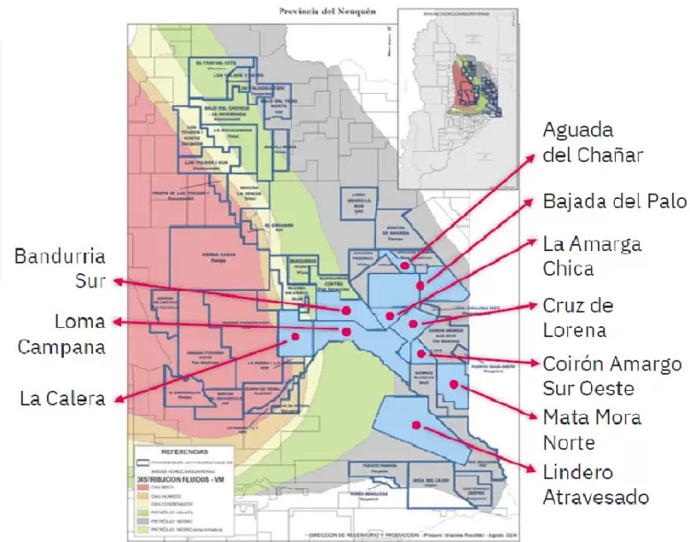 areas shale dos