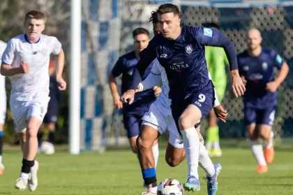 Angus Kilkolly, una de las figuras de Auckland City.