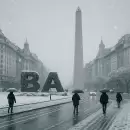 La nieve sorprendió a Buenos Aires y podría repetirse: lo que dice el pronóstico