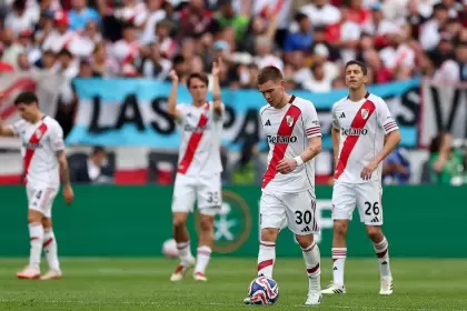 Las caras de decepción de los jugadores de River