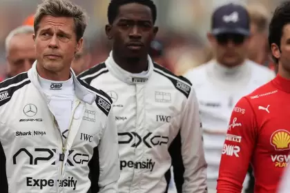 La película de la Fórmula 1 es protagonizada por Brad Pitt