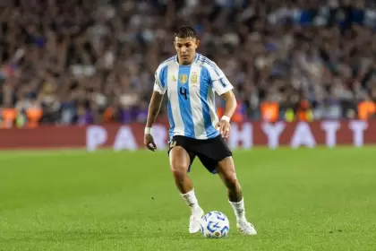 Medina es una fija en las convocatorias del entrenador Lionel Scaloni en la Selección Argentina