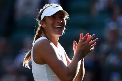 Sierra sigue soñando despierta en Wimbledon