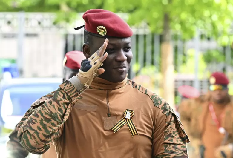 Ibrahim Traore, aliado de Putin