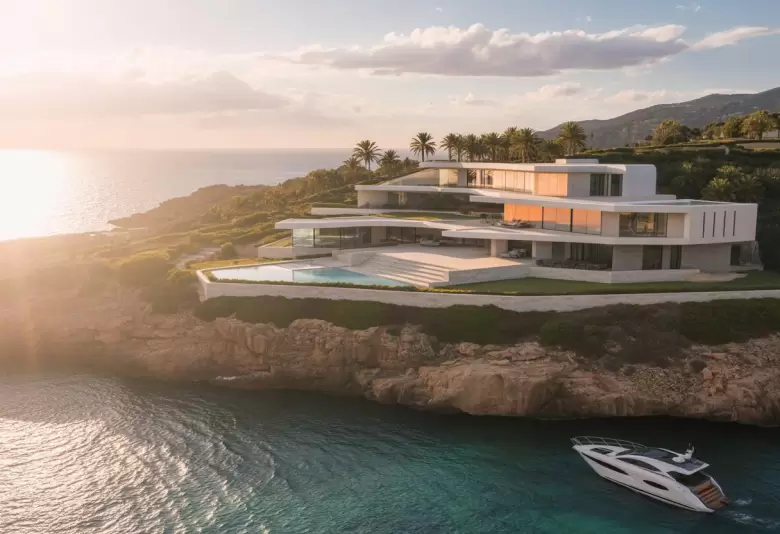 La mansión de Leo Messi en Ibiza