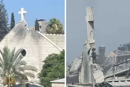 Israel bombardeó la única iglesia católica de Gaza y resultó herido el cura argentino Gabriel Romanelli