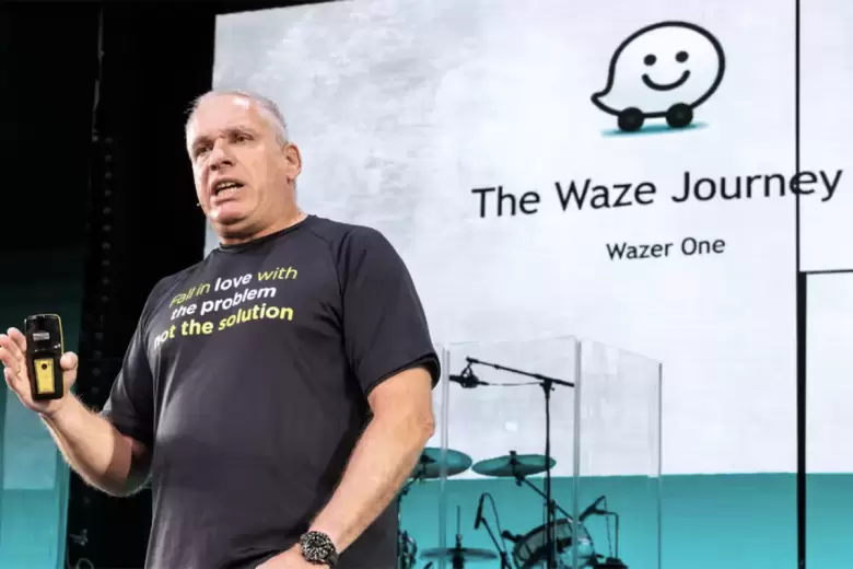 Uri Levine, uno de los fundadores de la app de navegación y tráfico Waze.