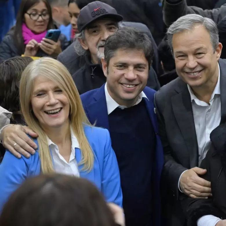 Kicillof, Magario y Cascallares