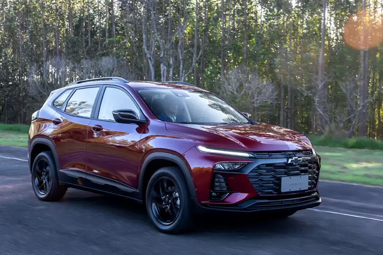 Los cambios en la Chevrolet Tracker se centran en su frontal.
