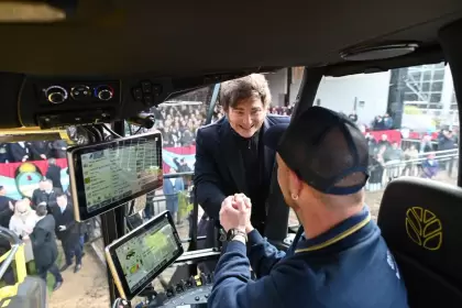 El presidente Javier Milei