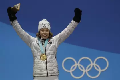 Dahlmeier fue doble campeona olímpica y siete veces campeona del mundo