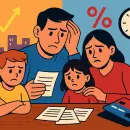 Familias endeudadas y la morosidad ponen en riesgo la mejora del ingreso disponible