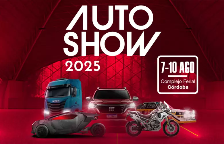 Córdoba será sede del Auto Show 2025 entre el 7 y el 10 de agosto de 2025.