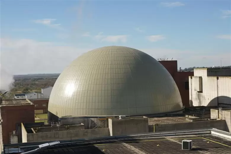 La Central Nuclear Atucha II.