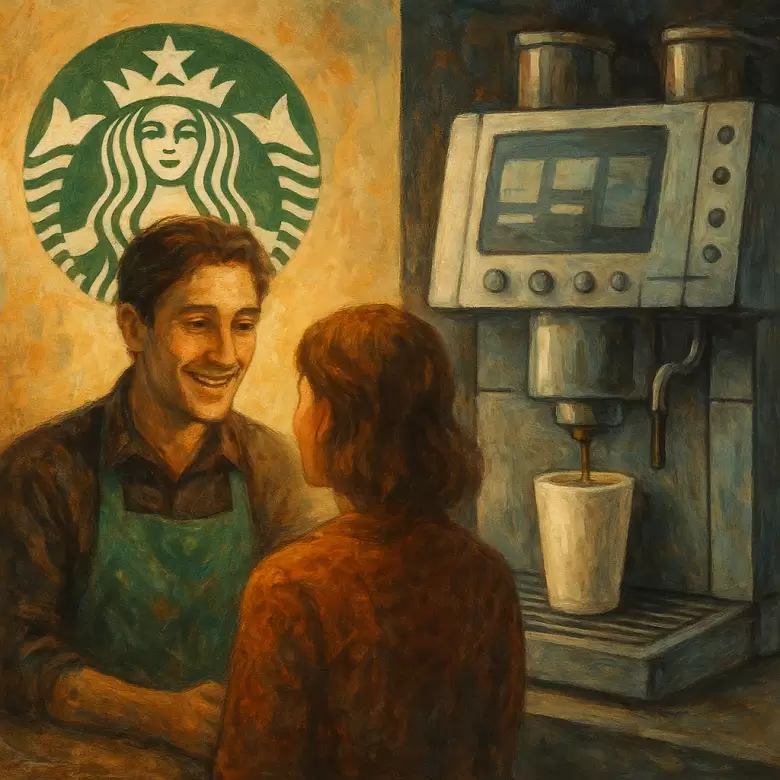 Menos baristas, más máquinas, mayor rentabilidad. La realidad fue brutal.