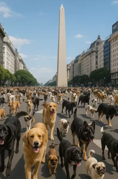 La proyección del crecimiento de la población de perros es un problema de Estado.