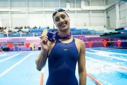 Agostina Hein ganó el primer oro para Argentina en los Panamericanos Junior.