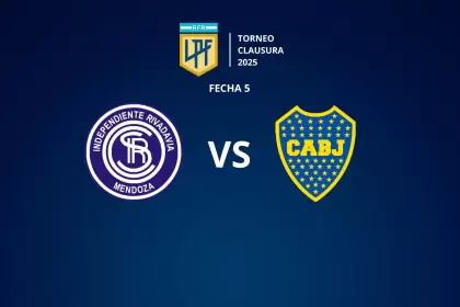 Independiente Rivadavia y Boca se enfrentan por la quinta fecha del Grupo A del Torneo Clausura 2025