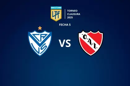 Vélez e Independiente se enfrentan por la quinta fecha del Grupo B del Torneo Clausura 2025