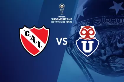 Independiente y Universidad de Chile se enfrentan por la vuelta de los octavos de final de la Copa Sudamericana 2025