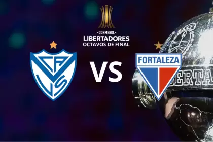 Vélez y Fortaleza se enfrentan por la vuelta de los octavos de final de la Copa Libertadores 2025