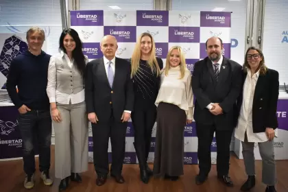 Los candidatos de la alianza La Libertad Avanza y PRO para ganar en octubre.