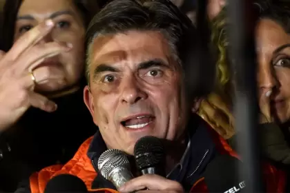 La gran sorpresa de la noche fue, sin dudas, Rodrigo Paz