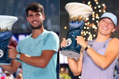 Alcaraz y Swiatek, los campeones en el Masters 1000 de Cincinnati 2025
