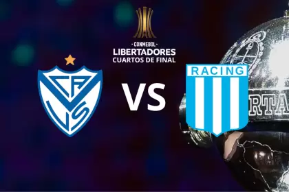 Vélez y Racing se enfrentan por los cuartos de final de la Copa Libertadores 2025
