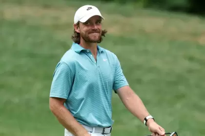 Fleetwood vivió un momento surrealista en el BMW Championship de Maryland
