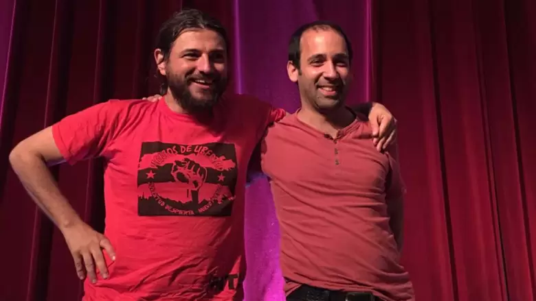 Juan Grabois e Itai Hagman
