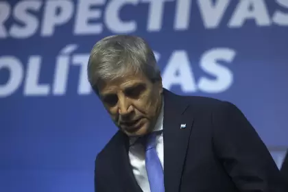 Luis Caputo, en el Council of the Americas