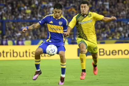 El último enfrentamiento entre Boca y Aldosivi fue en febrero de este año por el Torneo Apertura