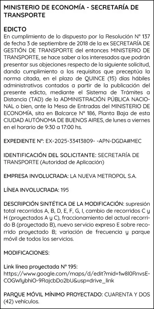 Edicto - La Nueva Metropol