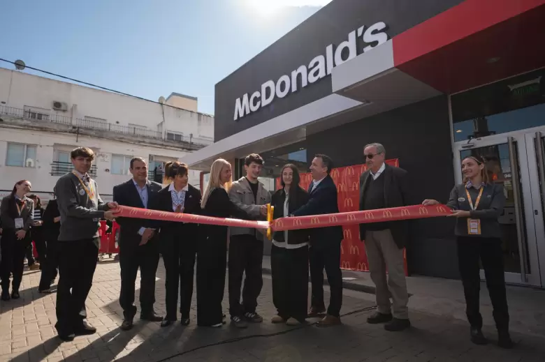 McDonald's desembarca por primera vez en una importante ciudad argentina