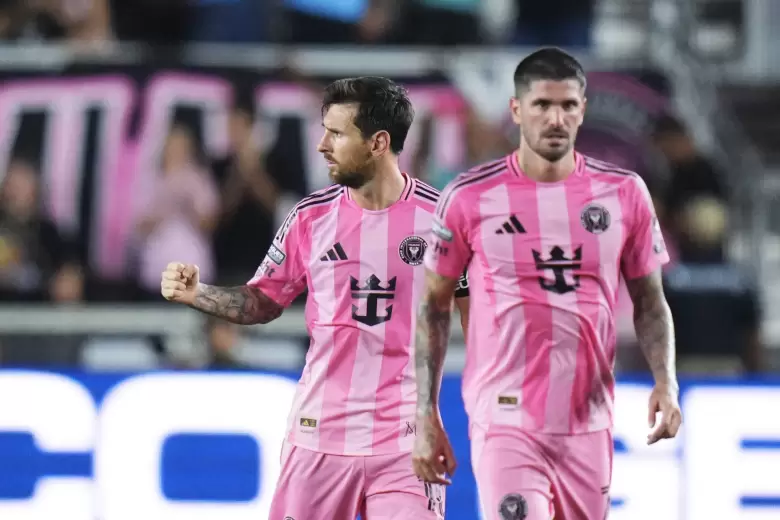 Lionel Messi y Rodrigo De Paul