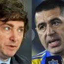 Milei volvió a criticar con dureza a Riquelme: "Yo creo que al presidente actual de Boca lo eligió un hincha de River"