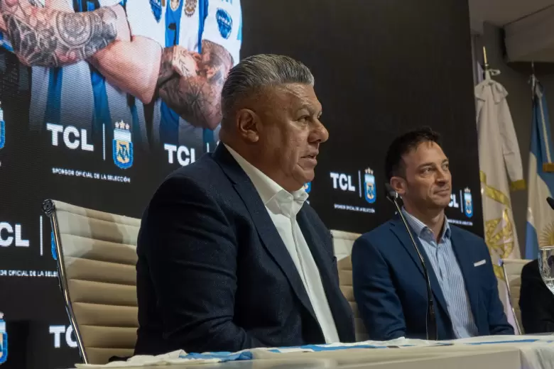 La AFA presentó a TCL como nuevo sponsor oficial en el predio de Ezeiza