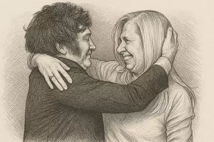 Karina y Javier Milei, los dueños del poder en Argentina.